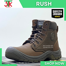 Mua Giày Bảo hộ lao động Safety Jogger RUSH S3 Da Cao Cấp Chống đinh Chống Trơn Trượt  Chống va đập  Chống tĩnh điện sử dụng trong Công Trình Xây Dựng   Phân xưởng sản xuất