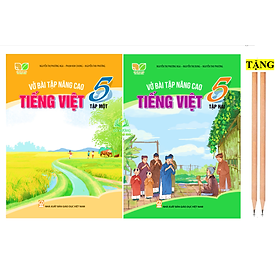 Sách - Combo Vở bài tập nâng cao Tiếng Việt 5, Tập 1+2 (Kết nối tri thức với cuộc sống)