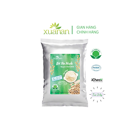 Bột Yến Mạch Nguyên Chất 100% Xuân An ko đường Túi 3Kg Giảm 25%