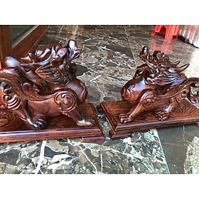 Mua tỳ hưu gỗ Cẩm Cả đế