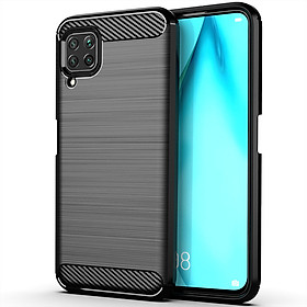 Ốp Lưng Chống Sốc Vân Cabon Dành Cho Điện Thoại Huawei Nova 7i