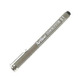 Bút Vẽ Kỹ Thuật 0.1 mm - Artline EK-231-BK - Màu Đen