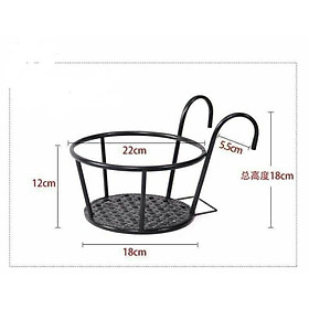 Mua Giỏ treo chậu hoa trang trí ban công