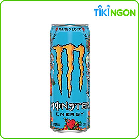 Lon Nước Tăng Lực Monster Loco Vị Xoài 355ml