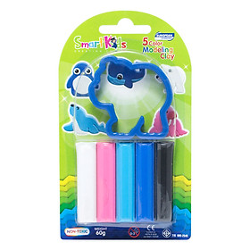 Sáp Nặn Học Tập 5 Màu Polar Land SMARTKIDS SK-BL5M1R01