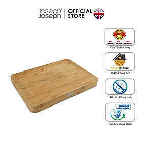 Joseph Joseph - Thớt tre cao cấp Cut & Carve Bamboo Chopping Board 601428