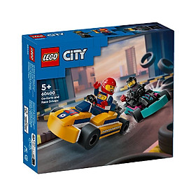 Đồ Chơi Lắp Ráp Bộ Đôi Xe Đua Go-Karts LEGO CITY 60400 (99 chi tiết)