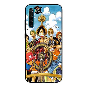 Ốp Lưng in cho Xiaomi Redmi Note 8 Mẫu Băng Mũ Rơm - Hàng Chính Hãng