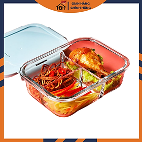 Mua Hộp đựng cơm văn phòng thuỷ tinh ( mầu sắc ngẫu nhiên)