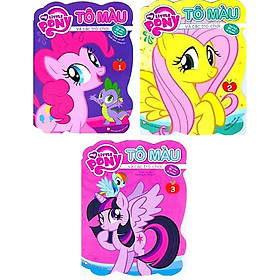 Bộ Sách My Little Pony - Tô Màu Và Các Trò Chơi (Bộ 3 Cuốn)