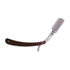 Barber Straight Edge Razor Stainless Steel Salon Safety Folding Shaving Blades Hair Cutting Blade Hair Eyebrow Beard