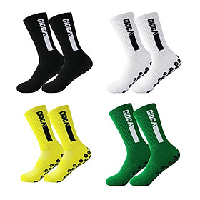 Khóa bóng đá phong cách mới tròn silicone hút cốc chống trượt sock socks thể thao nam nữ bóng chày bóng bầu dục người lớn Color: Green