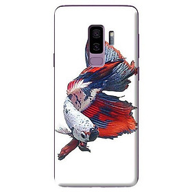 Ốp Lưng Điện Thoại Dành Cho Samsung Galaxy S9 Plus - Cá Betta Trắng