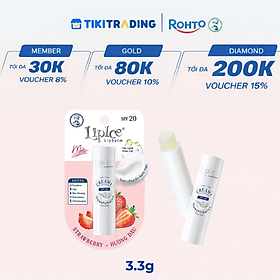 Son dưỡng môi không màu chuyển kem mịn LipIce Creamy 3.3g