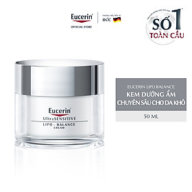 Kem dưỡng ẩm chuyên sâu cho da khô Eucerin Lipo Balance 50ml