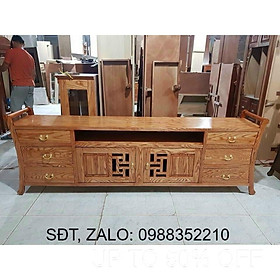 Kệ tivi gỗ sồi