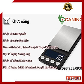 Cân điện tử mini di động cân trang sức cao cấp 