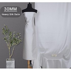 Vải lụa tơ tằm tinh khiết 6A 30MM - giá bán theo mét (m)