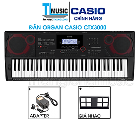 Đàn Organ Casio CT-X3000 Kèm Ad + Giá Nhạc