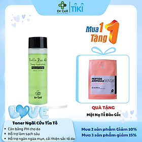 Toner Ngải Cứu Tía Tô DR CELL 100ml cân bằng da hỗ trợ ngăn ngừa mụn - Hàng Chính Hãng