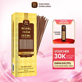 Nhang Trầm Cao Cấp – Hộp Vàng | Bảo Trầm – Nhang Thơm Thanh Tịnh – Sạch – Tự Nhiên