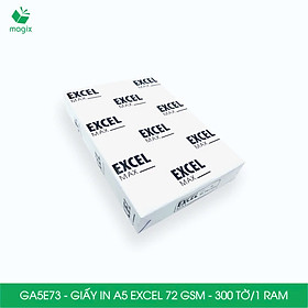 Combo 2 ram Giấy in đơn hàng A5 Excel 72 gsm - Giấy in văn phòng