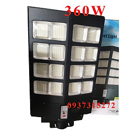 Đèn Năng Lượng Mặt Trời Liền Thể 240w,360w,500w có tay đèn + bass. NLMT 500W & đèn Cảm Biến