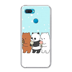 Ốp lưng điện thoại Oppo A12 - Silicon dẻo - 0094 PANDA03 - Hàng Chính Hãng