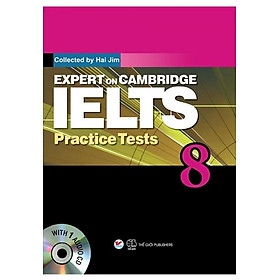 Sách Expert On Cambridge IELTS Practice Tests (Tập 8) (Kèm CD)