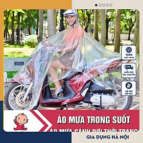 Mua Áo mưa trong suốt loại dày (1 và 2 đầu) loại To