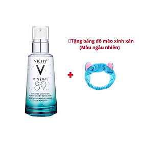 Dưỡng Chất Khoáng Cô Đặc Phục Hồi Và Bảo Vệ Da Vichy Mineral 89  (50ml) tặng kèm băng đô mèo xinh xắn