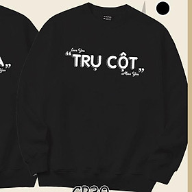 Áo Cặp Đôi Sweater form rộng nóc nhà trụ cột