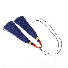 22cm Silk Tassel Pendants Trim Craft Keyring DIY Jewelry Making Accessories