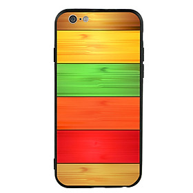 Ốp lưng viền TPU cho điện thoại Iphone 6/6s - Sắc Màu