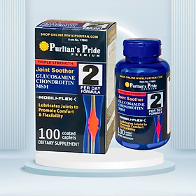 Viên Uống Hỗ Trợ Xương Khớp Glucosamine 5800mg - Hộp 100 viên- Nhập Khẩu MỸ