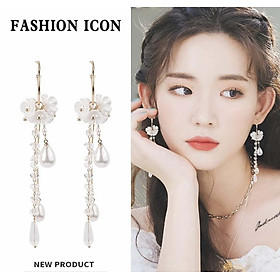 Earrings đeo tai dáng dài phong cách vintage cho nữ