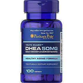Puritans Pride Dhea 50 Mg Tablets, 100 Count