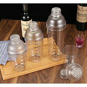 Mua Bình Lắc Cocktail Shaker Nhựa Loại Tốt