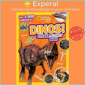 Sách - National Geographic Kids Dinos Sticker Activity Book : Over 1 by National Geographic Kids (US edition, paperback)