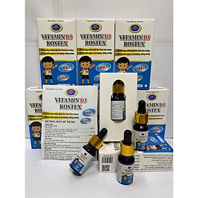 VITAMIN D3 MK7, DHA Rostex Chai 15 ml