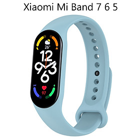 Hình ảnh Dây Đeo Cho Vòng Đeo Tay Thông Minh Xiaomi Mi Band 7 Miband 6 5 TPU Dẻo