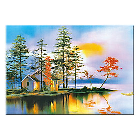 Mua Tranh Treo Tường PHONG CẢNH ĐẸP HỮU TÌNH Q6D8 - 17 (35 x 50 cm) Thế Giới Tranh Đẹp
