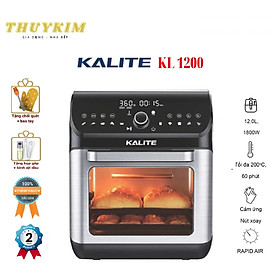 Mua HÀNG CHÍNH HÃNG- NỒI CHIÊN KHÔNG DẦU KALITE KL 1200 - MADE IN CHINA - TẶNG KÈM QUÀ