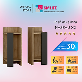 Kệ đầu giường SMLIFE Nassau (Set2)