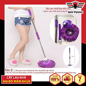 Mua cây lau nhà inox cao cấp   tiện lợi - màu ngẫu nhiên