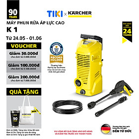 Mua (Mới 2024) Máy phun rửa áp lực cao K 1 - Công suất 850W  áp lực tối đa 90 bar - Làm sạch  vệ sinh xe máy  ban công - Hàng Chính Hãng