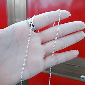 Dây chuyền bạc Ý cao cấp 5 tấc  YN JEWELRY SL