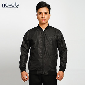 Áo jacket nam in chìm Novelty màu đen 2203362