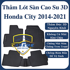 Thảm lót sàn cao su 3D cho Honda City 2014-2021