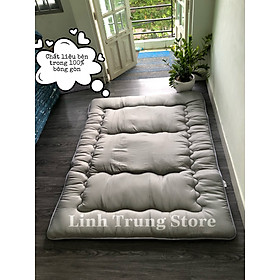 Nệm Bông Gòn Xuất Nhật, Nệm Trải Sàn Tiện Lợi, Đệm Văn Phòng Size 1m x 2m; 1.4m x 2m; 1.6m x 2m